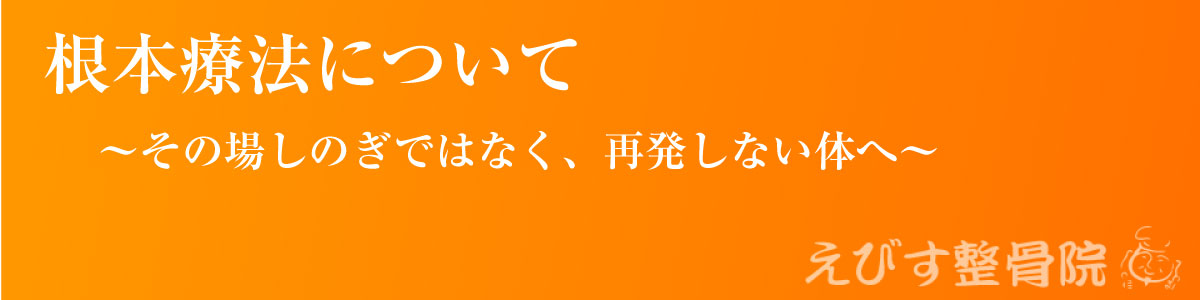 根本療法について